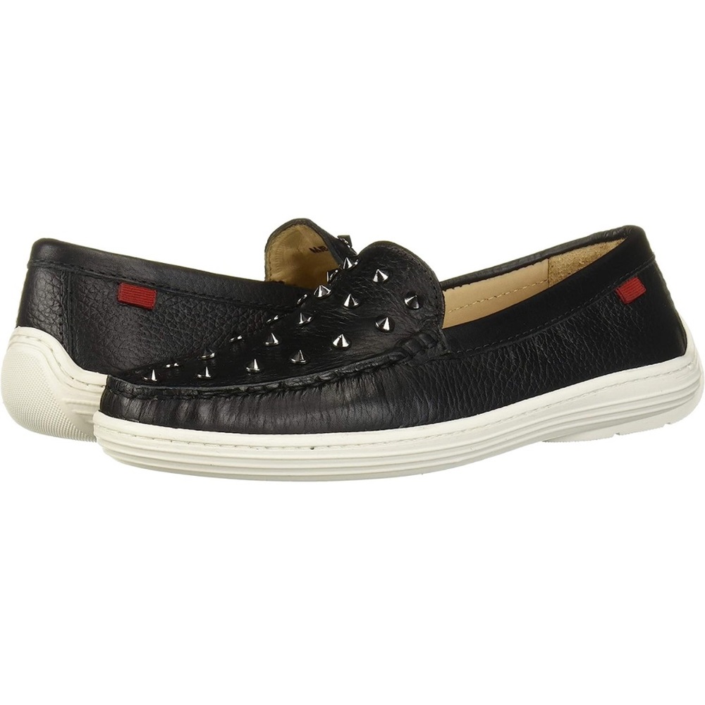 MARC JOSEPH NEW YORK Kids Boys/Girls Leather Studded Loafer size 12.5 New